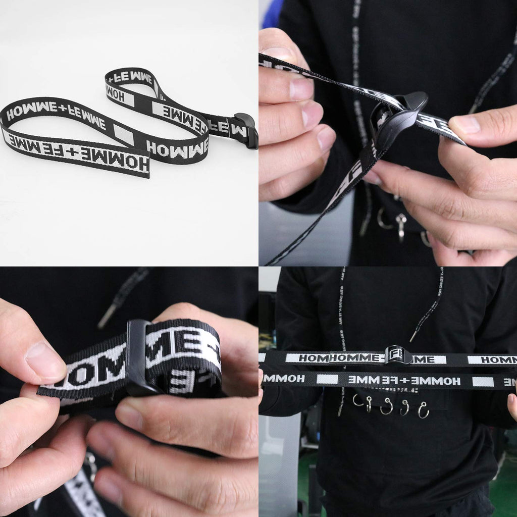 Innolife Arm Wrestling Competition Match Strap Fixed, Non-Slip, No Hand Injury, Professional(Black Longer Version)