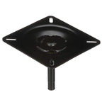 Attwood 1002 Lock'N-Pin 3/4'' Pin Seat Mount - Zinc Plated Steel, 2-3/4'' Steel Pin With Spring