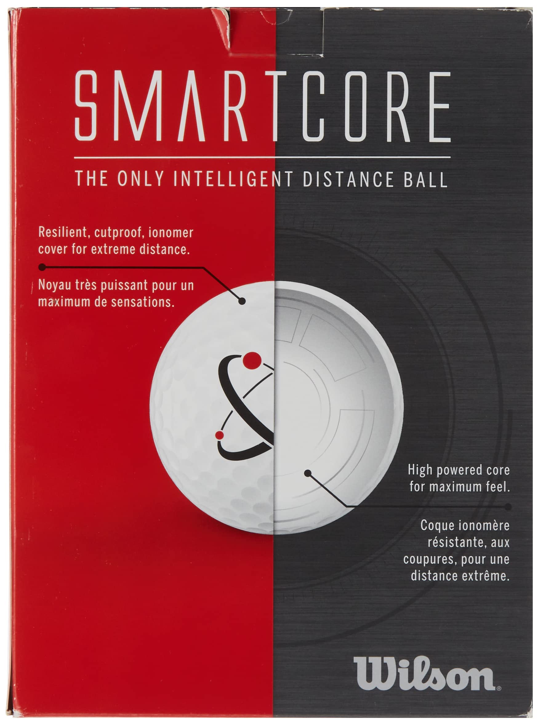 Wilson Smart Core Golf Ball - Pack Of 24 (White)