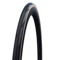 Schwalbe - Pro One Road Race Tubeless Folding Bike Tire | 700C X 28 | Black/Tan Sidewall, Single Tire