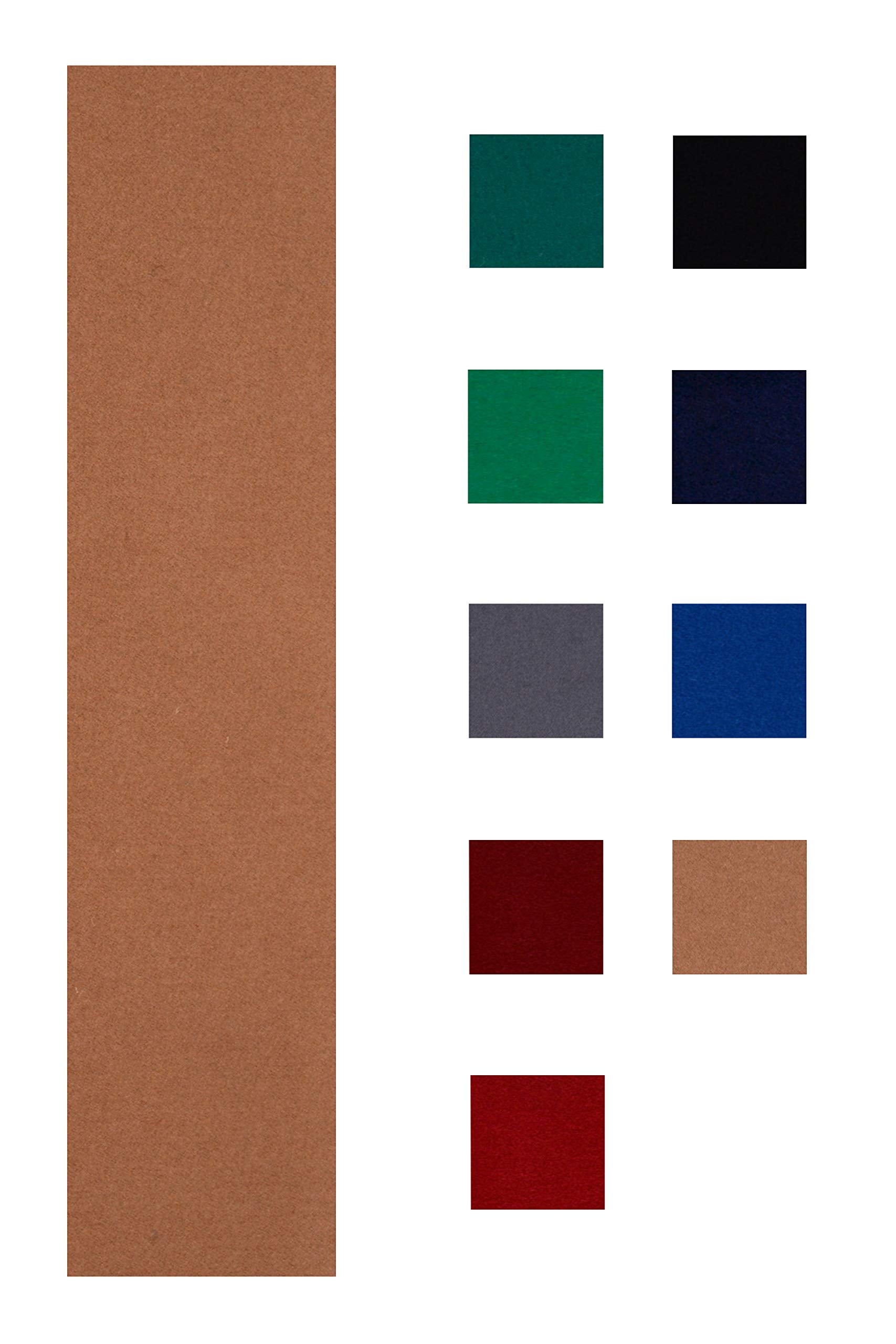 Accuplay 20 oz Pre Cut Pool Table Felt - Billiard Cloth Tan for 9 Table