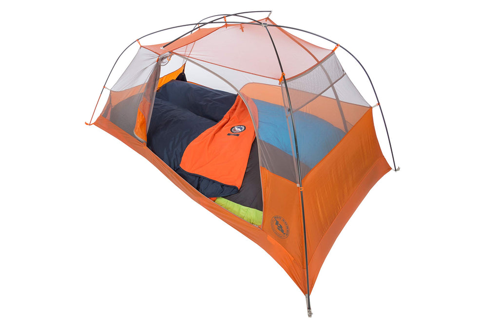 Big Agnes Tent Floor Protector, Orange/Navy, 58X90