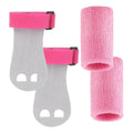 Merishopp Kids Gymnastics Grips Wristbands Sets Gymnastics Hand Grips For Kids Pink M| Sports Equipment | Outdoor Sports Gear |