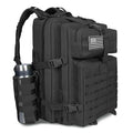 ROGJUK 45L Military Tactical Backpack For Men Highland Assault Large Army Pack 3 Day Molle Bug Out Bag With Water Cup Bag Outdoo