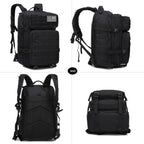 Createy Military Tactical Backpack, Large Army 3 Day Assault Pack 45L Molle Bag Rucksack Bug Out Bag Daypacks With Molle System