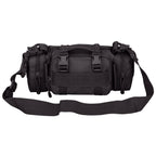 G4Free Deployment Bag Versatile Tactical Waist Pack,Hand Carry Camping Military Style Rucksack(Black)
