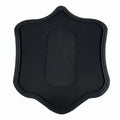 TRENDYNEST EVA Shaping Support Board Contoured Abdominal Support Pad Scalloped Perimeter Ab Board Black, Black