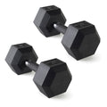 Cap Barbell 35 Lb Coated Hex Dumbbell Weight Pair With Padded Grip