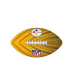 Wilson Nfl Team Tailgate Football - Pittsburgh Steelers, Junior Size