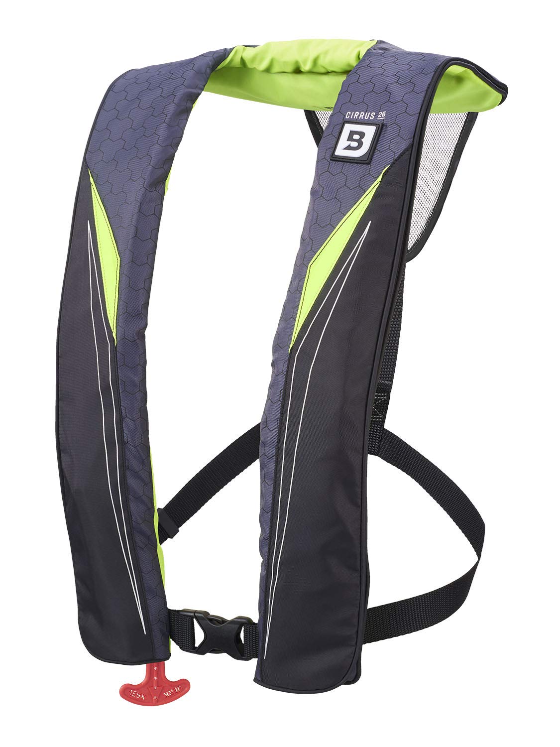 BLUESTORM Cirrus26 Inflatable PFD Life Jackets for Adults | US Coast Guard Approved Automatic Life Vest w/Manual Override Conver