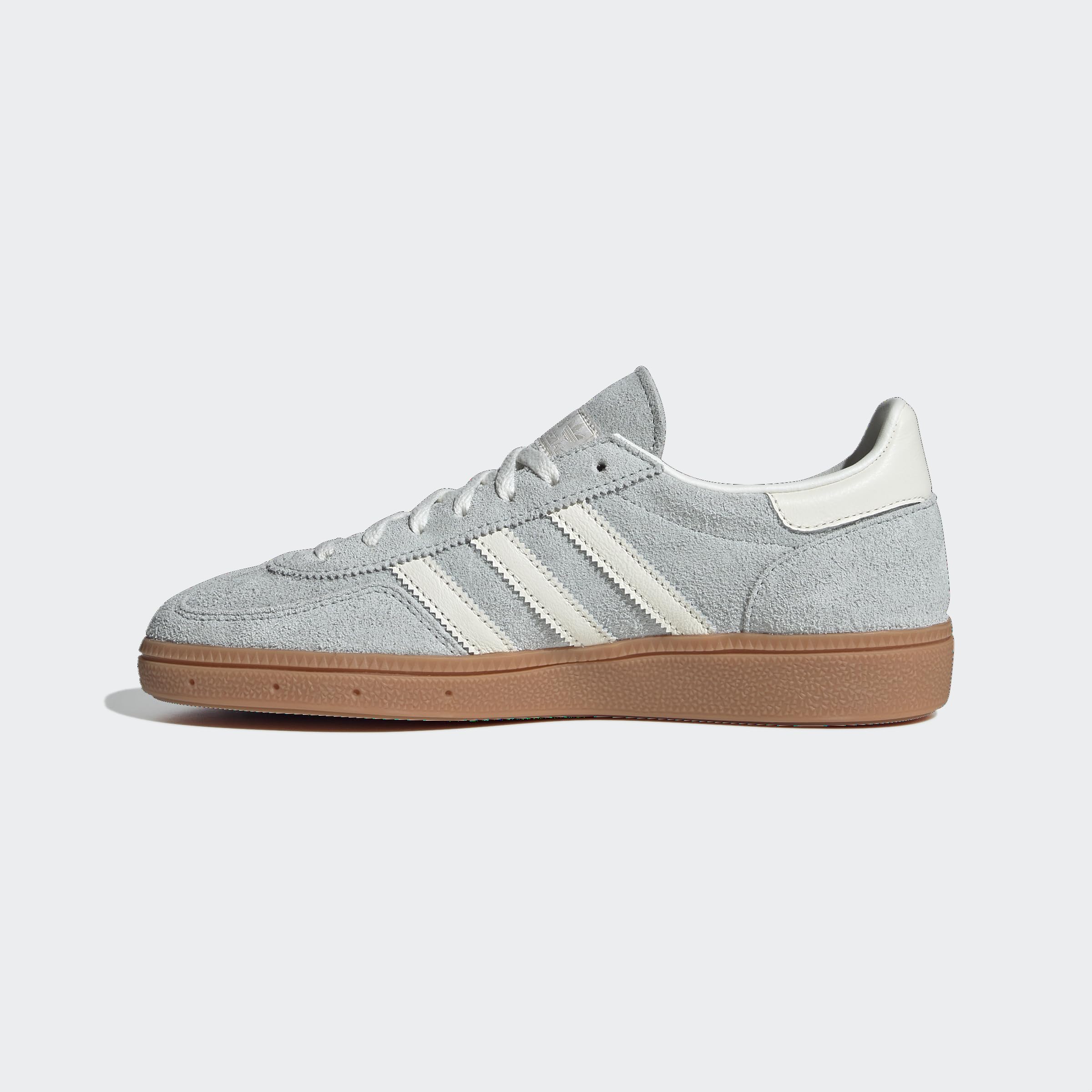 adidas Womens Handball Spezial W Wonder silverOff White/Gum 2 9.5 US