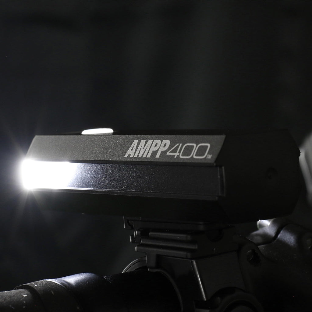Cateye - Ampp400 Usb Rechargeable Bike Headlight/Orb-Rc Usb Tail Light Comb0