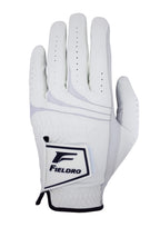 Fieldro Golf Gloves Men Right Hand Left Hand 3 Pack Cabretta Leather Maxskin (Medium/Large, Left)