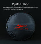 Litume Compression Stuff Sack, Water Resistant Lightweight Sleeping Bag Compression Sack With Drawstring Closure For Camping, Hi