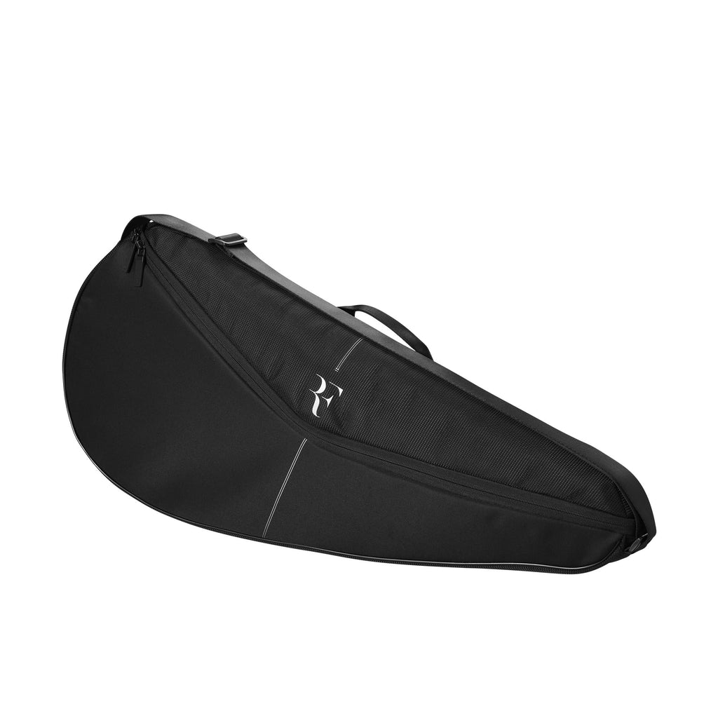 Wilson Rf Tennis Racket Cover - Holds 1 Racket, Black