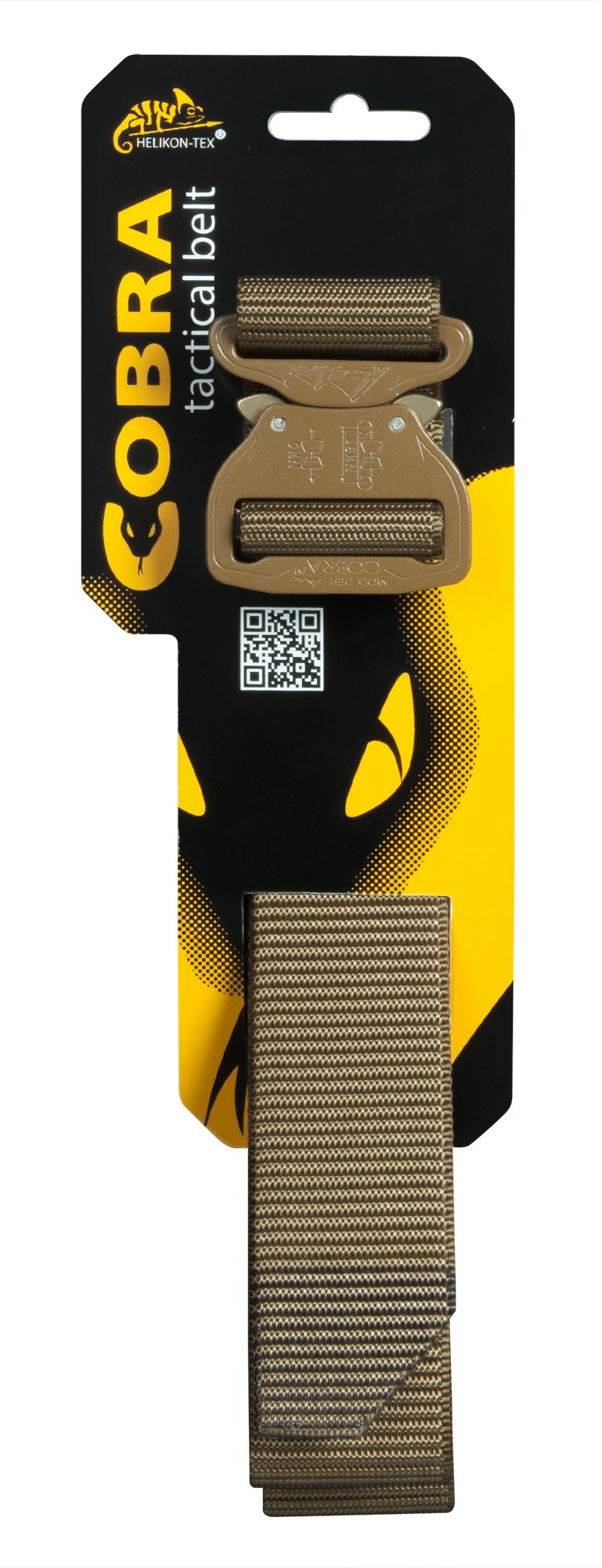 Helikon-Tex Urban Line, Cobra Tactical Belt FC45 Coyote Brown, Up to 40 Pants Size / 51 Belt Length