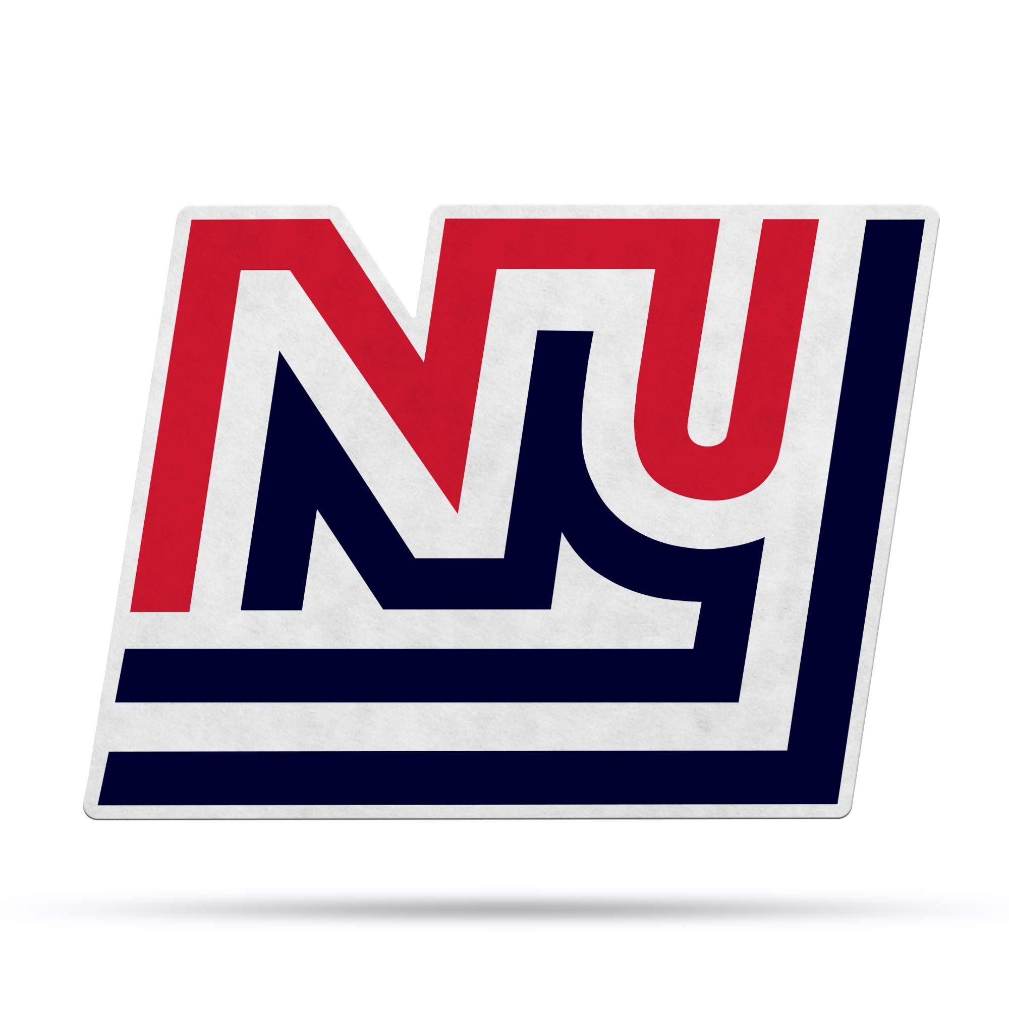 Rico Industries Nfl Football New York Giants Retro Shape Cut Pennant - Home And Living Room D  Cor - Soft Felt Ez To Hang