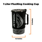 Jetboil Flash Camping Stove Cooking System, Carbon