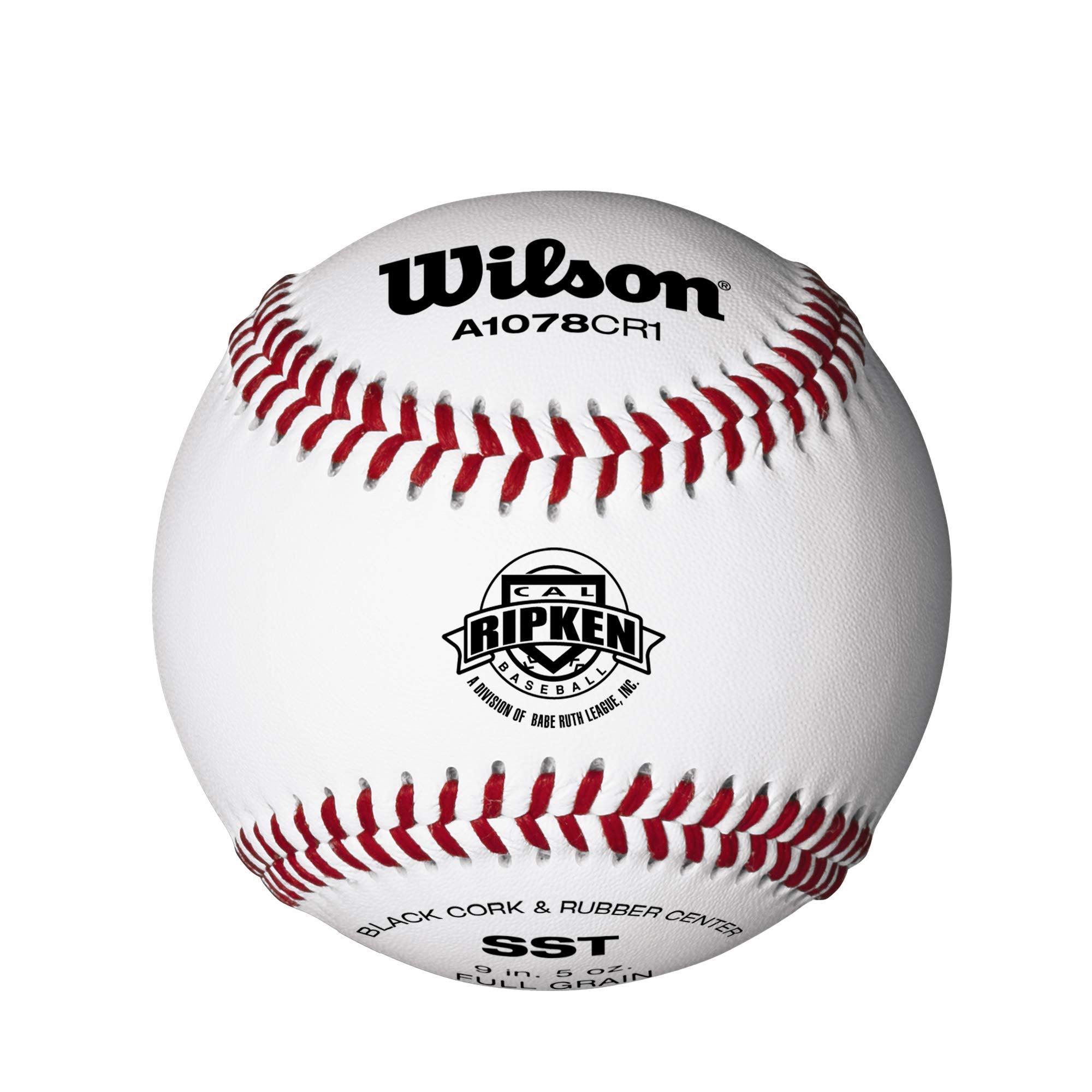 Wilson Sporting Goods Youth League And Tournament Baseballs, A1078, Rs, Cal Ripken, League (One Dozen), White