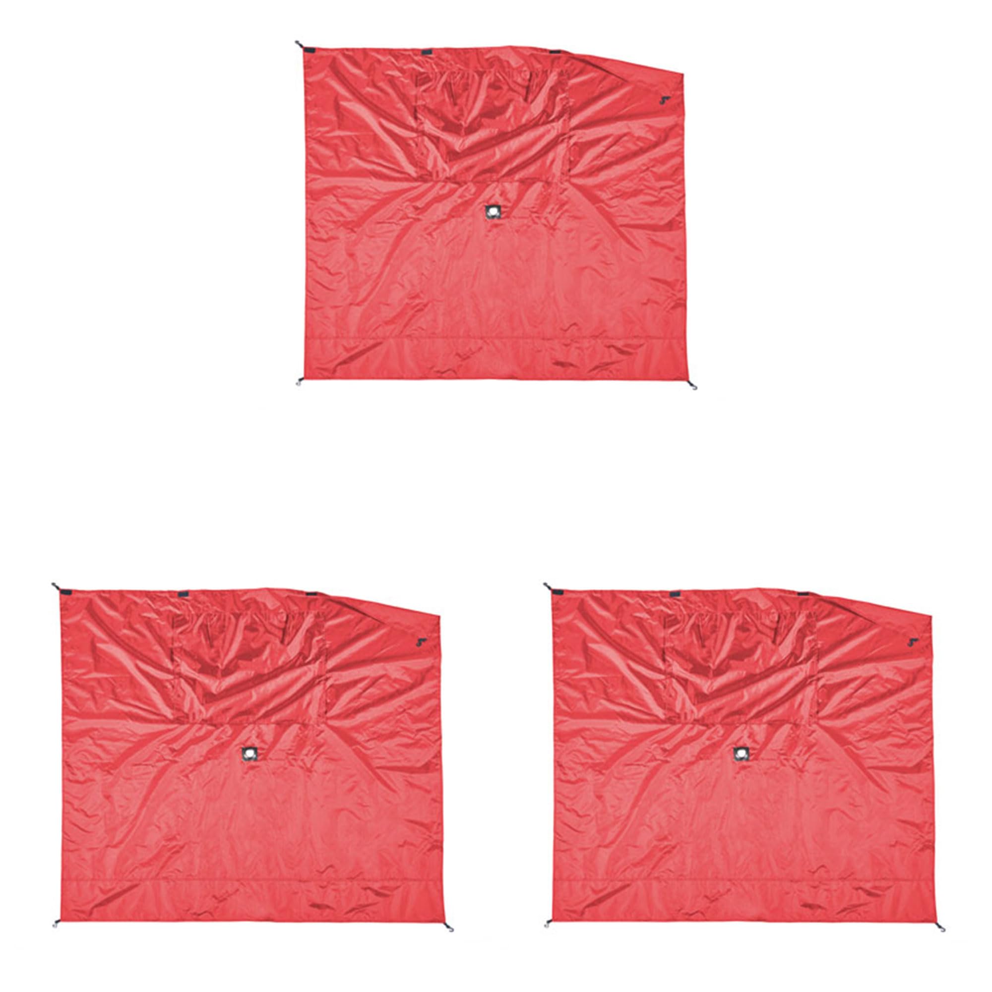 Clam Quick-Set Wind And Sun Panel Attachment For Escape Sport Screen Shelter Canopy Tent With Carrying Bag, Accessory Only, Red 