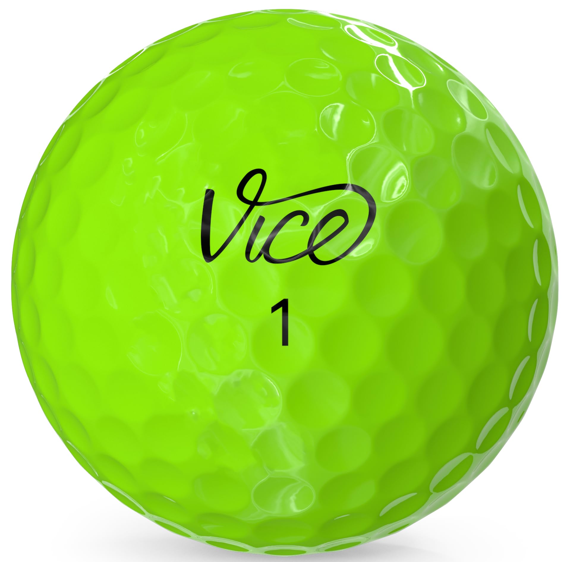 Vice Pro Plus Golf Balls (2025 Model) (Lime)
