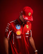 Puma Scuderia Ferrari F1 2025 Charles Leclerc Hat - Red- One Size Fits Most