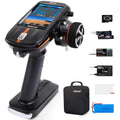 Ata Hobby Rc8X 8Ch 2.4G Rc Transmitter, R8Fg&R4Fgm V2.1 Gyro Receivers, 4.3 Full Color Ips Touch Screen Rc Remote Controller, 6
