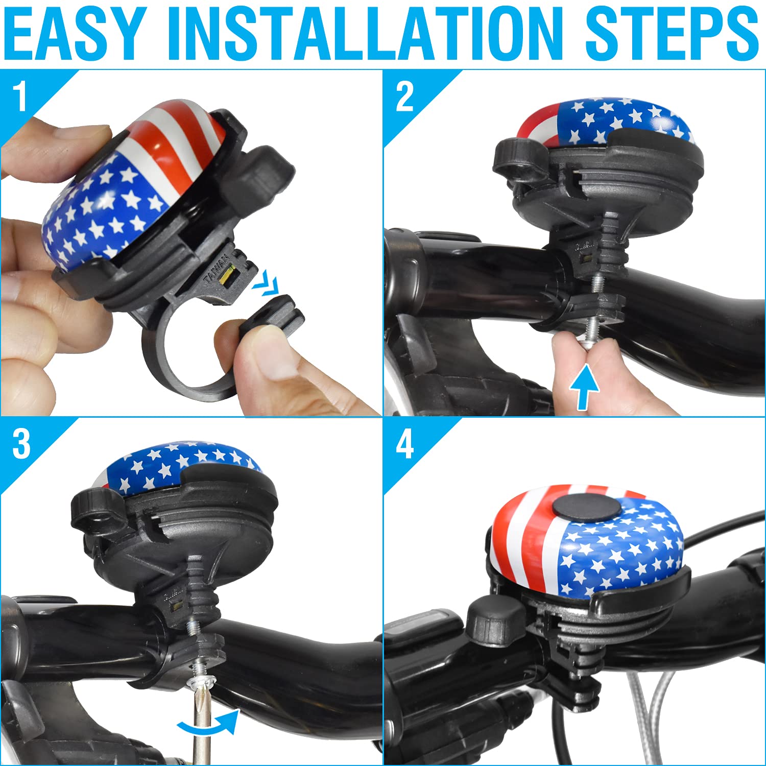 Marque Commuter Bike Bell (American, 1)