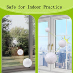 Kofull Golf Practice Balls, Hollow Golf Plastic Balls For Indoor Training -Pack Of 50 Pcs (White)