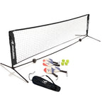 Fila Accessories Pickleball Net Set - Includes Pickleball Paddles Set Of 4 With Regulation Size 4 Outdoor Balls & 10Ft All Weath
