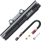 Tiakia Mini Bike Pump,Portable Compact Bicycle Pump,High Pressure Frame Pump 260Psi- Air Hand Pump Fit Presta, Schrader & Woods 