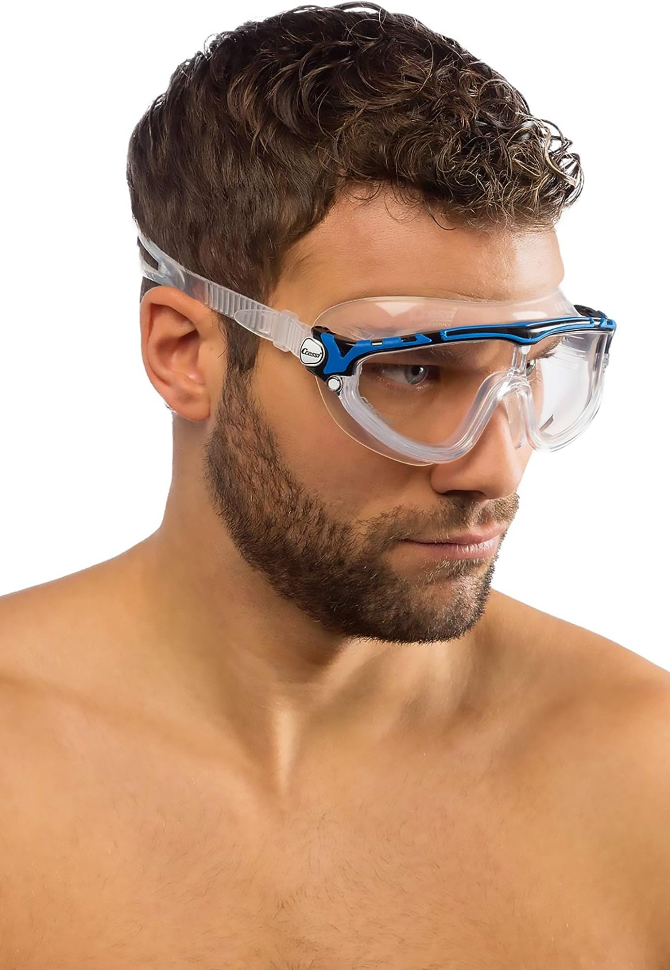 Cressi Skylight, Blackblack, Mirrored Lens