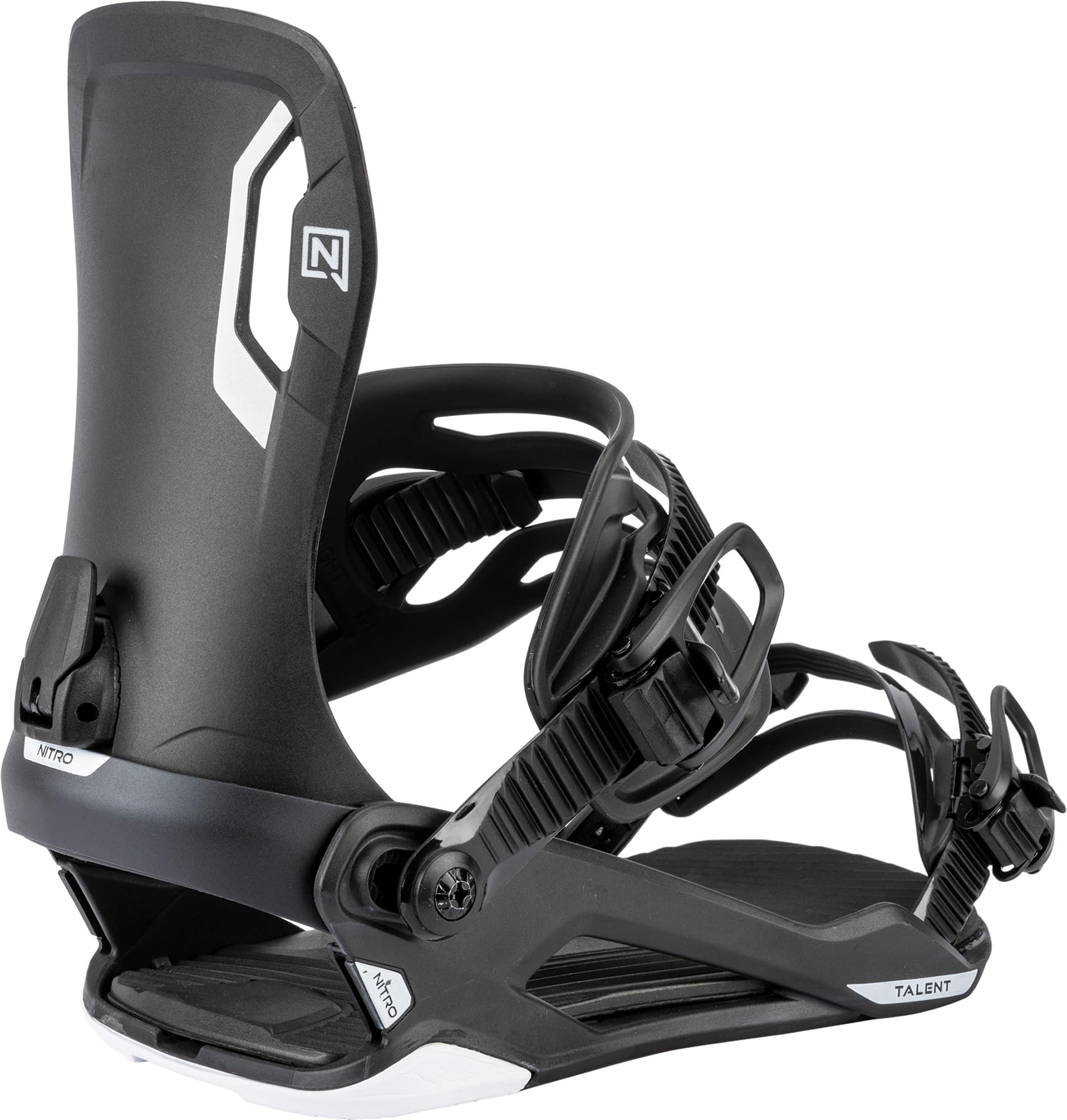 Nitro Talent Snowboard Bindings, Ultra Black, Medium