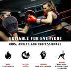 Xnature Essential Curved Boxing Mma Punching Mitts Boxing Pads Hook & Jab Pads Mma Target Focus Punching Mitts Thai Strike Kick