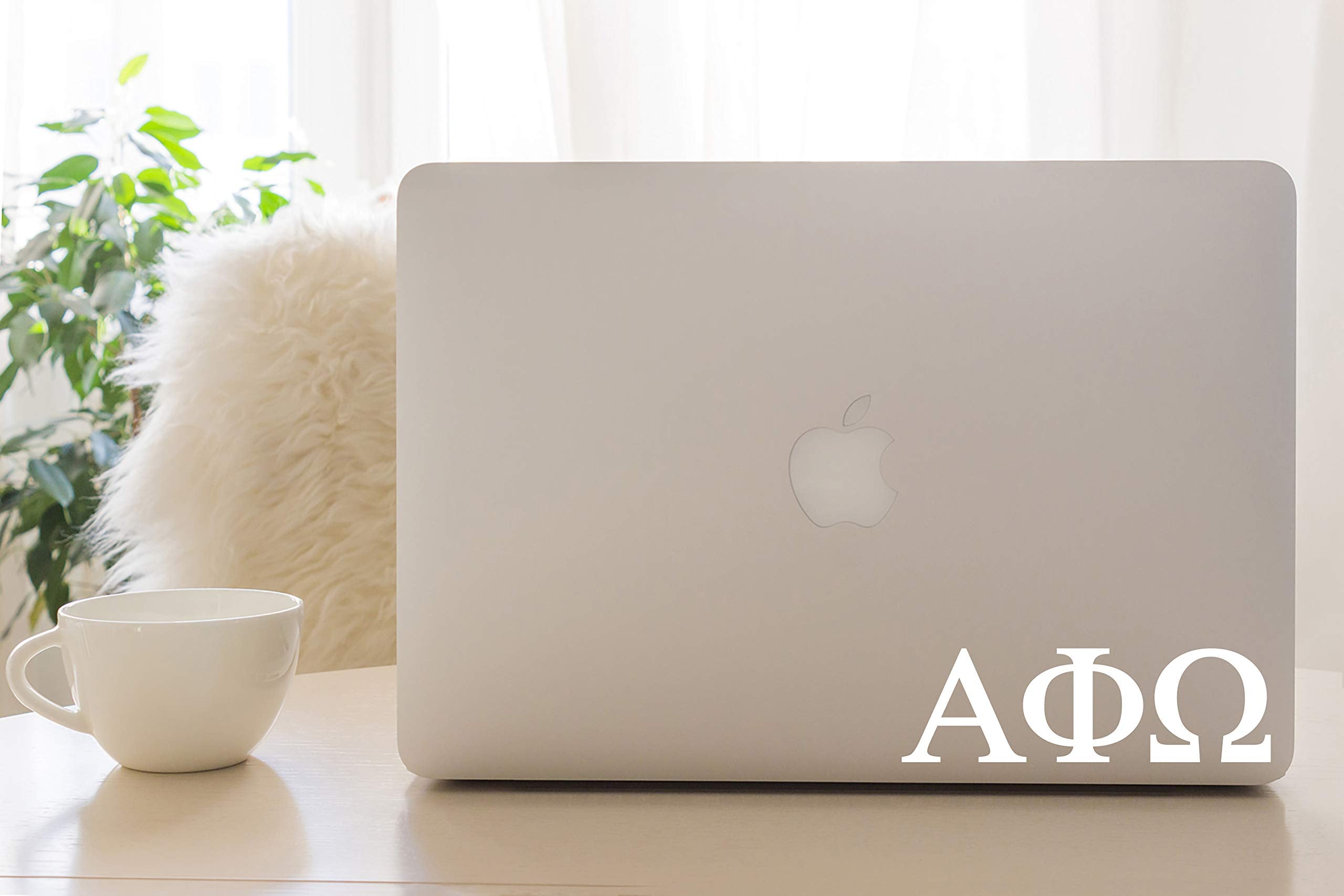 Pro-Graphx Alpha Phi Omega Stickers - 25 Inches Greek Sorority Stickers For Car, Phone, Laptop Decals  Home Decoration  Car Deca