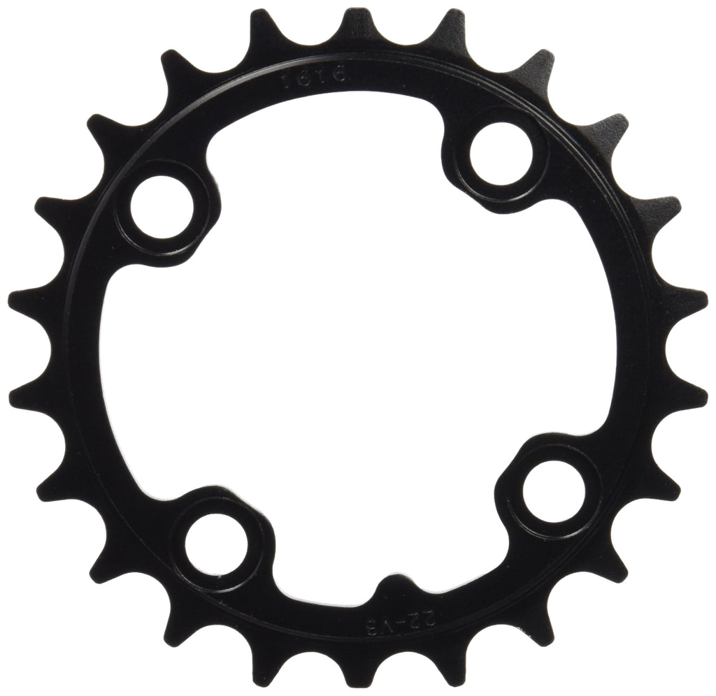 Truvativ Trushift 22T 64Mm Bcd 8 And 9 Speed And 2X10 Chainring Black Alloy