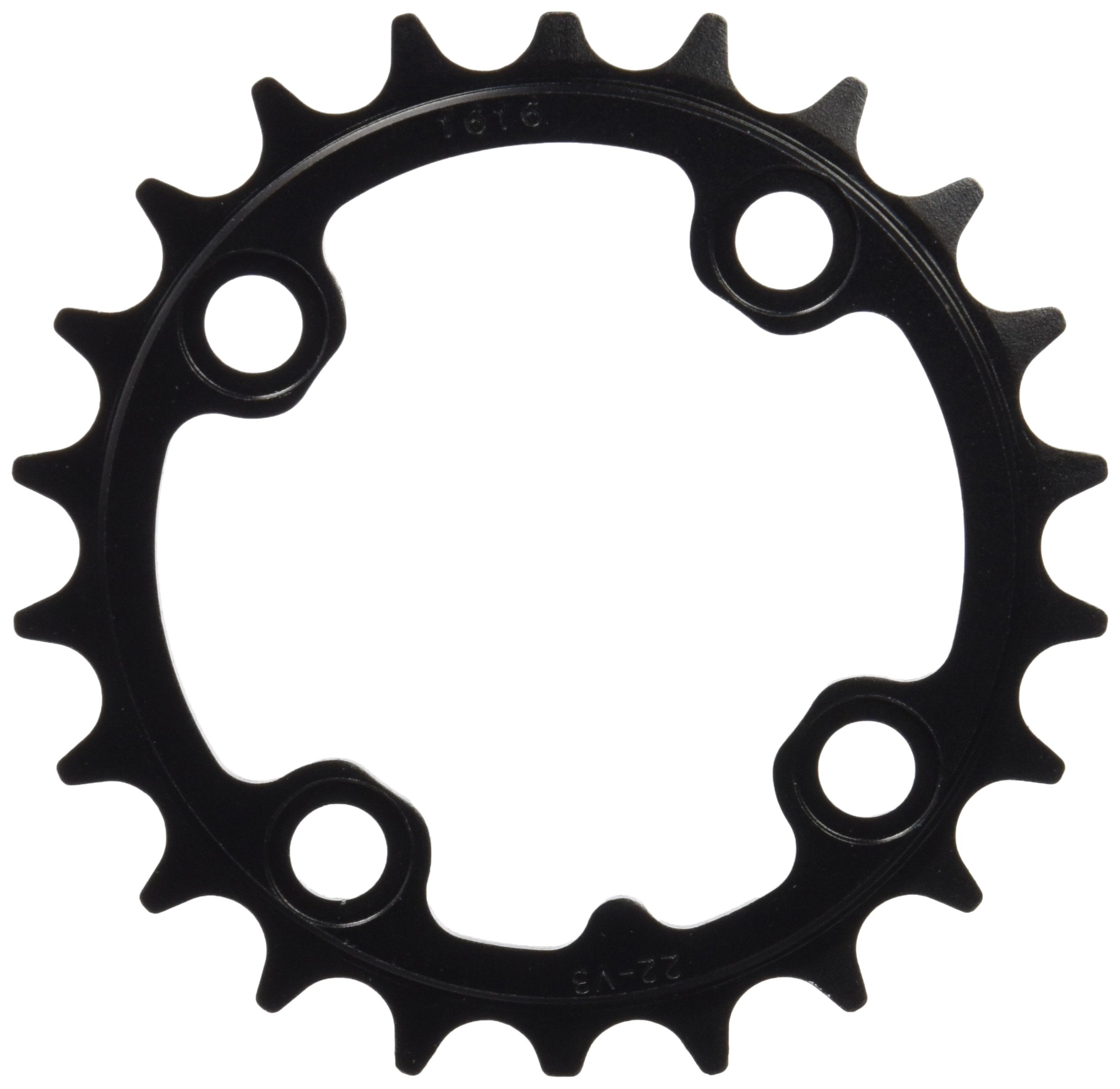 Truvativ Trushift 22T 64Mm Bcd 8 And 9 Speed And 2X10 Chainring Black Alloy