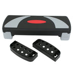 Zeny 31'' Aerobic Step Platform, Adjustable Exercise Workout Stepper With Stackable Risers, Step Up Steppers For Exercise At Hom