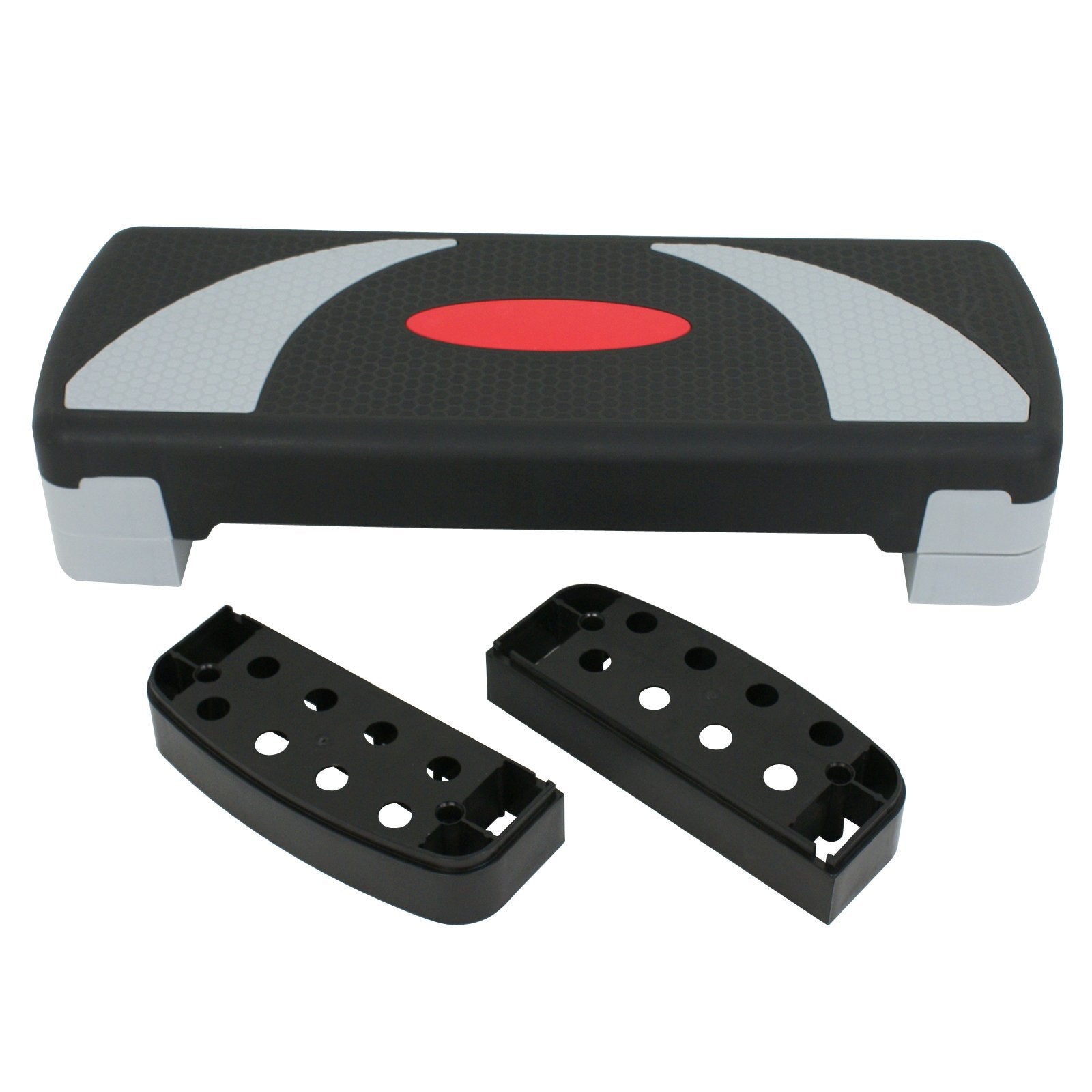 Zeny 31'' Aerobic Step Platform, Adjustable Exercise Workout Stepper With Stackable Risers, Step Up Steppers For Exercise At Hom