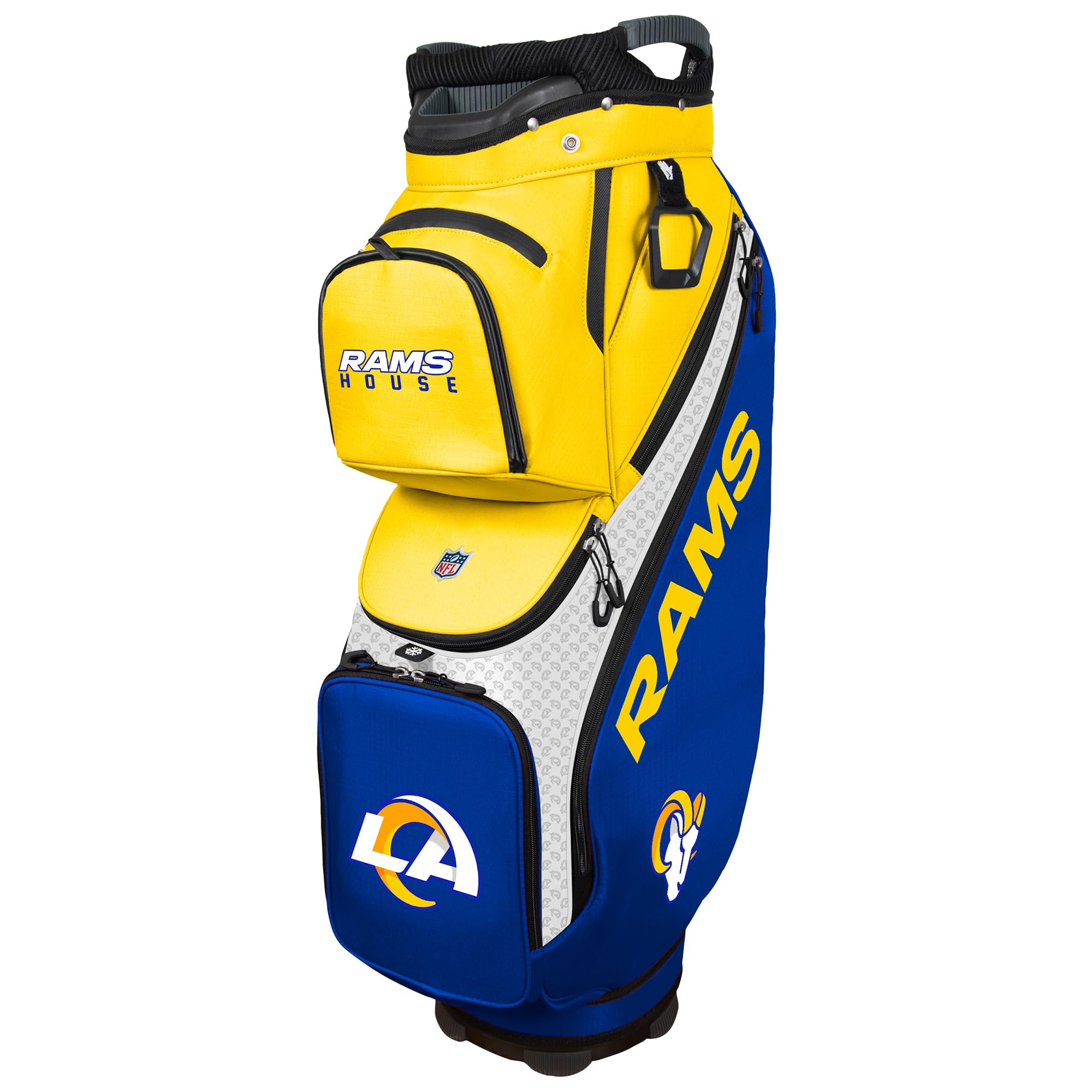 Team Effort Clubhouse Cooler Cart Bag NFL Los Angeles Rams