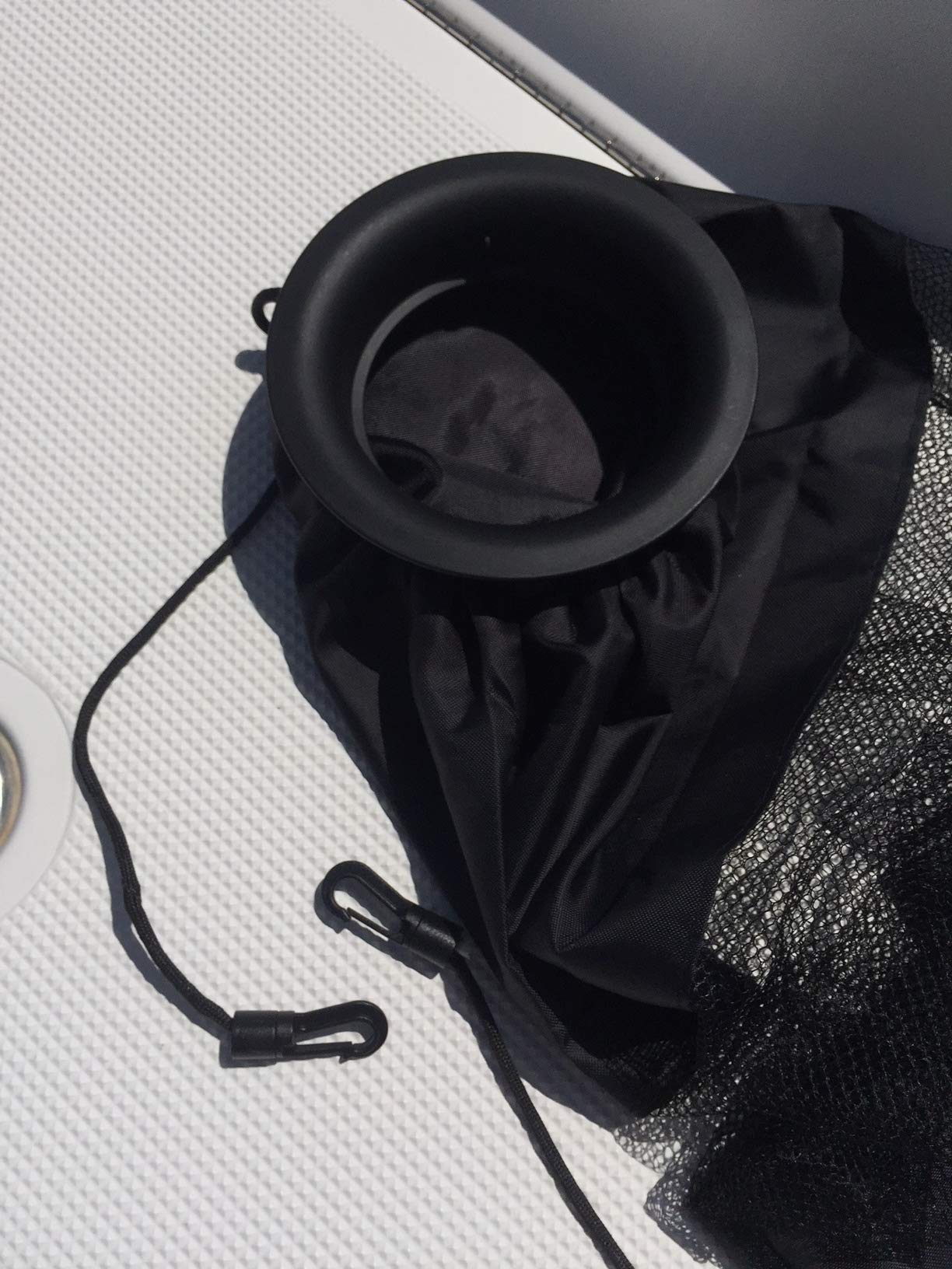 Boat Trash Bag - Medium Hoop Mesh Trash Bag For Your Boat