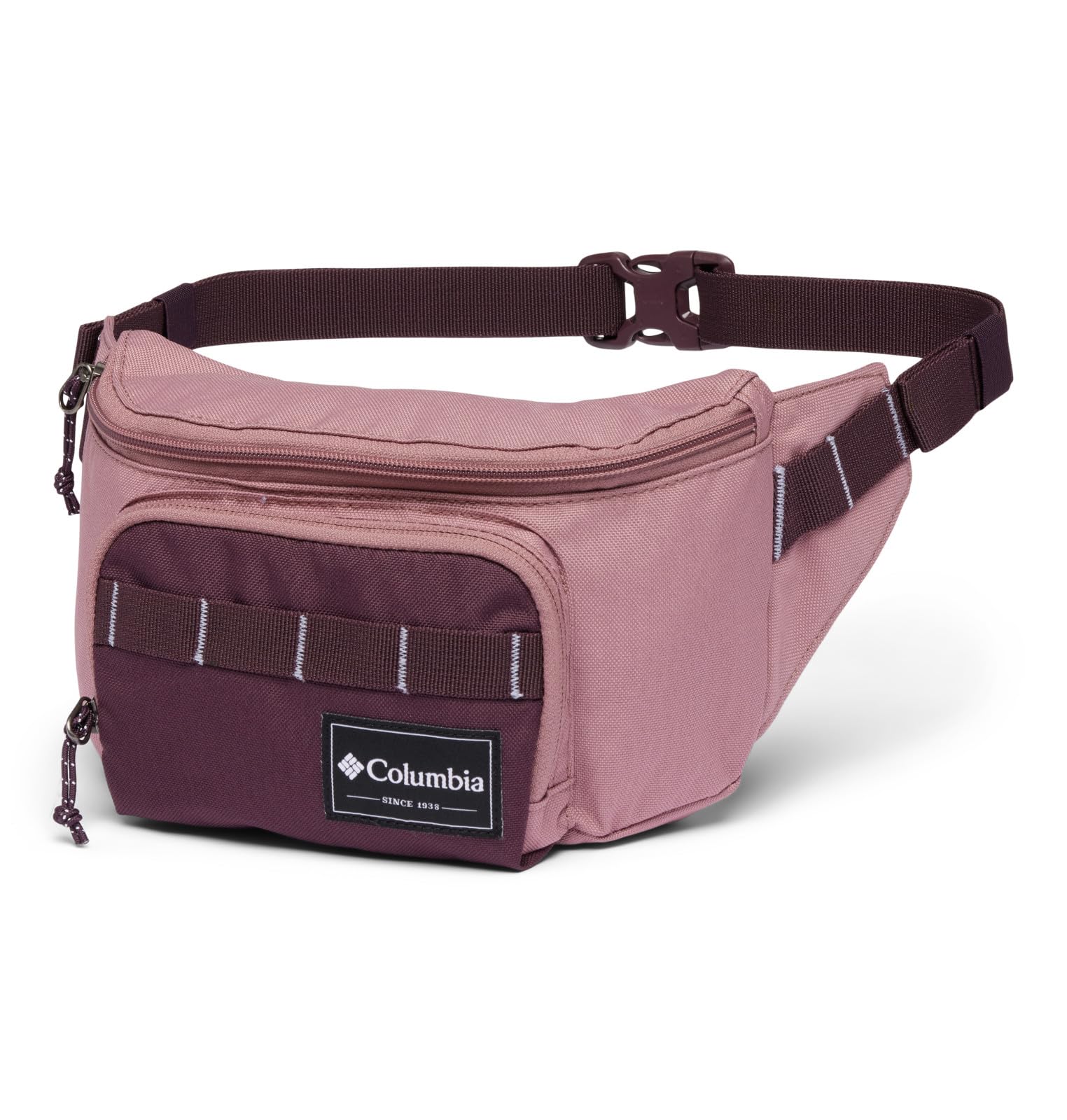 Columbia Unisex Zigzag II Hip Pack, Fig/Moonvista/Snowdrift, One Size