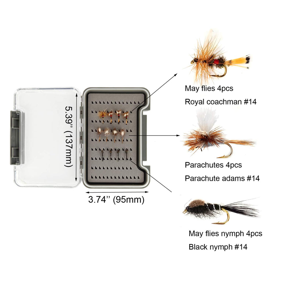 Aventik Extreme Fly Fishing Combo Kit 0/1/2/3/4/5/6 Weight Starter Fly Fishing Rod And Reel Kit Outfit With One Travel Case(9'0'