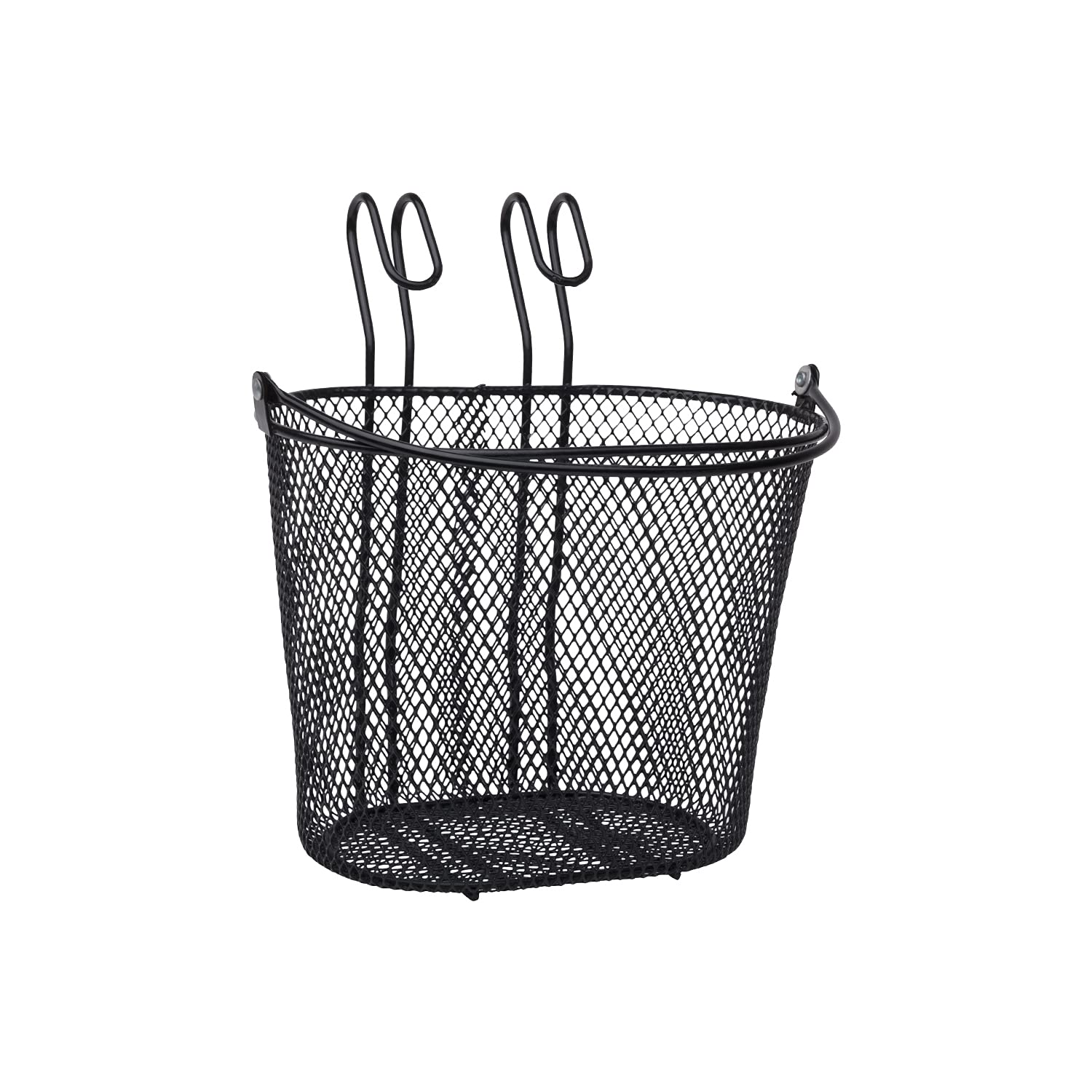 Jetson Electric Bike Front Bicycle Basket, Iron Basket, Jetson Bolt, Bolt Pro, LX10, Axle, J5, J8 and Haze Compatible