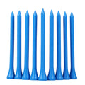Gfgl Golf Tees (Blue) Durable Bamboo Tees 100Pcs 3-1/4'' Friendly Biodegradable Material Reduce Friction Side Spin More Stable