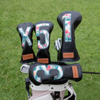 Bairbre Golf Club Covers Driver Covers Fairway Wood Head Cover Hybrid Headcover 3 Wood Headcovers Leather 3 Wood Headcovers Golf