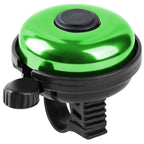Xthuge Classic Bike Bell, Aluminum Bicycle Bell, Loud Crisp Clear Sound Bicycle Bike Bell For Adults Kids(Green-Left Hand Use)