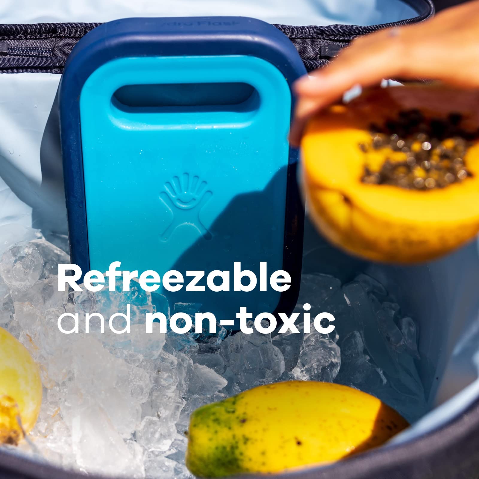 Hydro Flask Ice Pack - Accessory Reusable Freezer - Refreezable, Bpa-Free, Non-Toxic Small