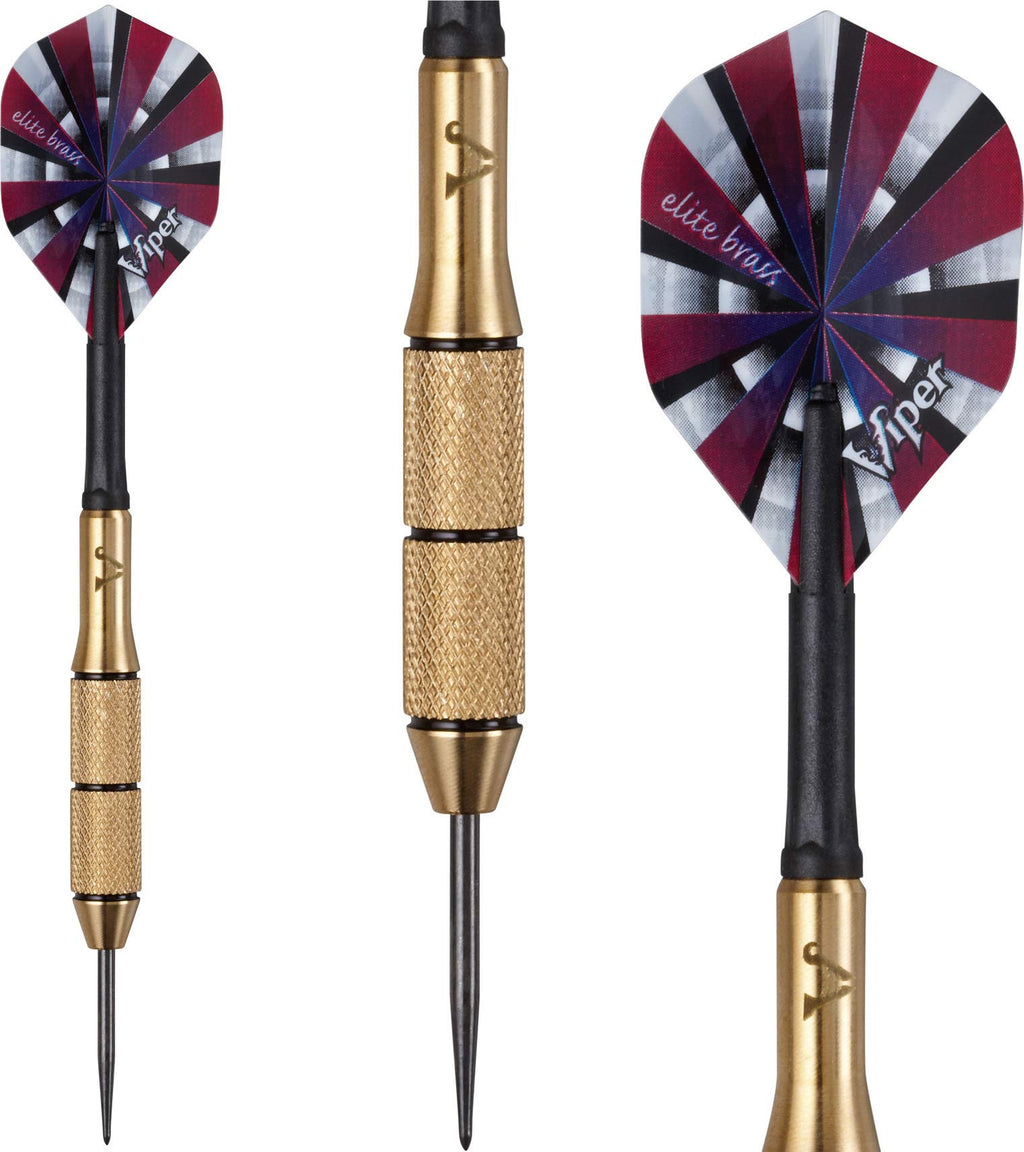 Viper Elite Brass Steel Tip Darts 23 Grams