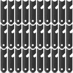 Bbto 30 Pcs Striker Scraper Ferrocerium Rod Scraper Steel Ferrocerium Rod Striker Flint Fire Starter With Keychain Ring For Surv